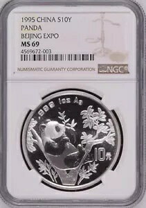 NGC MS69 1995 kRCGLX| 1 IX Vo[ p_ RC