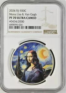 2024 ���i���U x ���@�� �S�b�z 1�I���X .999 �V���o�[ NGC PF 70 UCAM �t�B�W�[ �~���e�[�W 2000!