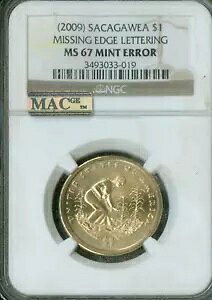 (2009) SACAGAWEA h GbW ^O NGC MS67 MAC X|bgX *