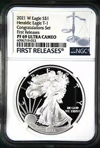 2021 �n�� �V���o�[ �C�[�O���X NGC PF-69 �E���g�� �J���I �w�����f�B�b�N �C�[�O�� T-1 FR �R���O���g�D�[��