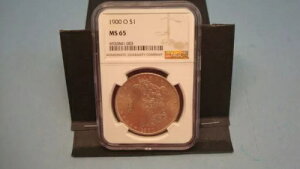 1900 O �j���[�I�[�����Y ���[�K�� �V���o�[ �h�� NGC MS 65 �z���C�g