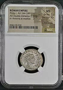 ���[�}�鍑 - �t�B���b�v 1 �� - AD 244-249 - �_�u���f�i���E�X��� - NGC MS - RIC:28c