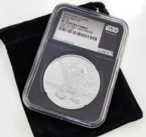 2016 jEG S$2 X^[ EH[Y NVbN R2-D2 NGC PF70 Eg JI t@[Xg 1000