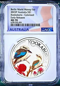2023 x V[ WMF I[XgA NbJo Vo[ NGC MS70 1IX $1 RC ER tO LB