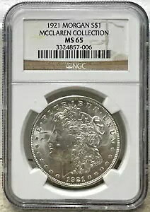 1921 P K Vo[ _[ $1 NGC MS 65A}N[ RNV