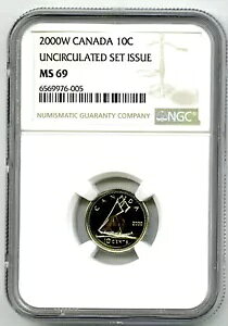 2000N W'~g Ji_ 10Zg NGC MS69 ʃ_C gbvO[h uEx