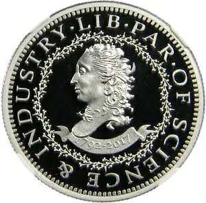 2017 Half Disme �V���o�[���_�� NGC PF 70 �E���g���J���I (16-16)