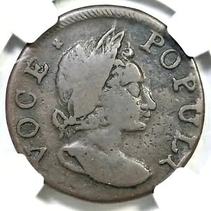 1760 N-15 R-4 NGC F 12 PȂ Voce Populi n[tyj[ RjA RC 1/2P
