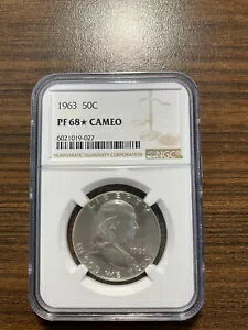 1963-P �t�����N���� �V���o�[ �n�[�t�_���[ 50C NGC �v���[�t PF PR 68* �X�^�[ �J���I (CAM)