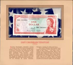 łMdȎ JuC (AeBOA) $1 1965 P-13h UNC B93 443000