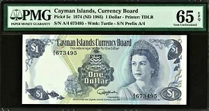 PC} 1 h 1974 (ND 1985) A/4 sbN-5c GEM UNC PMG 65 EPQ