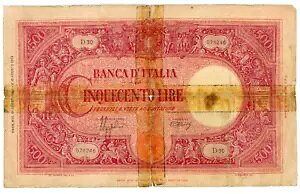 C^A ... P-70a ... 500  ... 1944 ... Ch *G-VG*.??܂ڂ͕sKvɃe[vŗ߂Ă܂