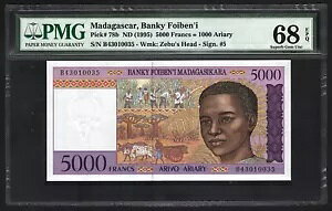 1995 }_KXJABanky Foiben'iA5000 t = 1000 AAAPick-78bAPMG 68