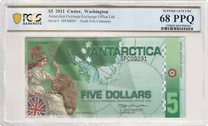 ɊCO 2011 $5 JX^[ Vg PCGS f炵 UNC 68PPQ