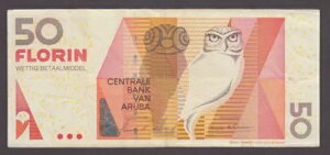 ARUBA P.18a-4336 50 FLORIN 2003 VF WE COMBINE 2311