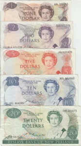 �j���[�W�[�����h P169-173b �V���[�g �Z�b�g 1-2-5-10-20 �h�� sig Russell�AQE II�ANICE CRC