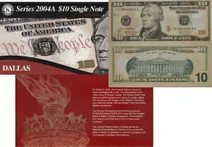 2004 A $10 _Xn 3 VAԍ GK00000858A & BEP fBXvC J[h