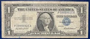 1957 N 1 hݏؖ $1 FANCY SERIAL 09999925 #77772