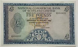 �X�R�b�g�����h�������Ƌ�s 5�|���h 1968 P-275 XF / RARE ���t