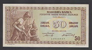 [SXrA 50 fBi 1946 XF/AU P64a 8VAio[ SCARCE TYPE