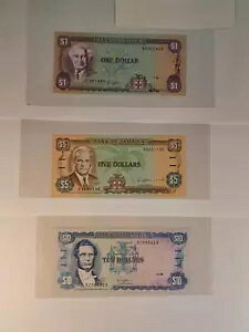 1989 NW}CJ $1A$5A$10  3  ()  UNC / AUNC