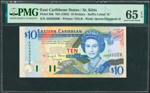 JuC "K" ZgNXgt@[ 10 h 1994 sbN.32k UNC PMG 65 EPQ