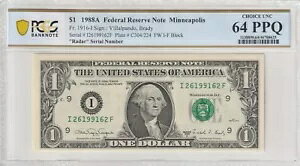 $1 1988A FRN Fr# 1919-I IF ubN PCGS UNC 64 PPQ ~lA|X [_[ VAԍ