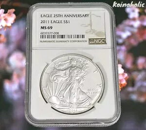 2011 25 NLO NGC MS69 Vo[ AJ C[O uCg zCg X|bgȂ