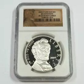2009 P NGC PF69 - シルバー リンカーン生誕 200 周年記念ドル硬貨 #48833A