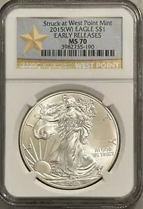 2015-W - ���������[�X - NGC MS70 - 99.9% �V���o�[