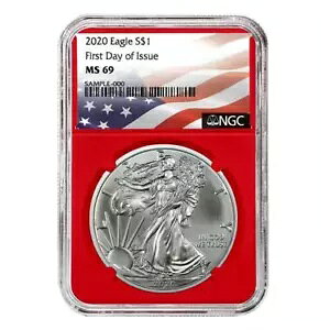 2020 $1 AJ Vo[ C[O NGC MS69 FDI tO x bh RA