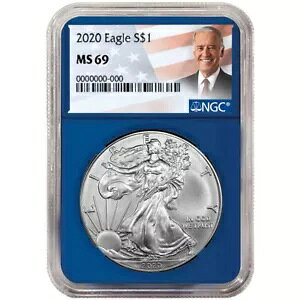 2020 $1 AJ Vo[ C[O NGC MS69 oCf x u[ RA
