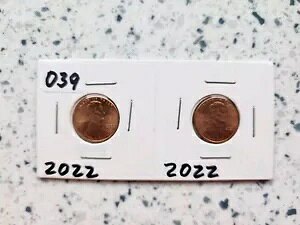 US Coin Penny MULTIPLE �_�u�� �_�C �G���[ (DDO �����/�܂��� DDR) 2 �p�b�N #39
