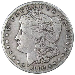 1880 S ���[�K�� �_���[ F �t�@�C�� 90% �V���o�[ $1 �č��R�C�� �O�b�Y