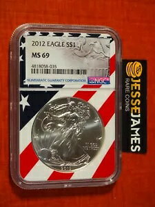 2012 $1 AJ Vo[ C[O NGC MS69 čRA