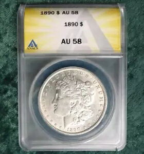 1890 ANACS AU 58 K Vo[ _[AAJO Vo[ 1 h RC