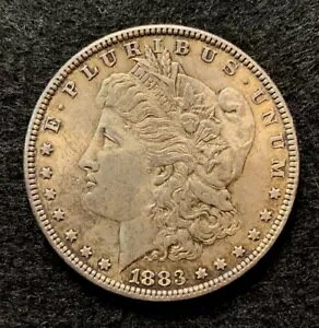 1883 ���[�K�� �V���o�[ �_���[ $1 �R�C�� - ���邢�F�����̃I�[�X�g�����A �h��
