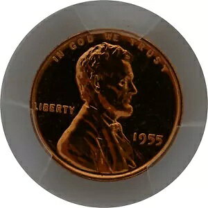 PR65RD 1955 ԏJ[ yj[ PCGS O[h v[t P-~g mȃRC 1 