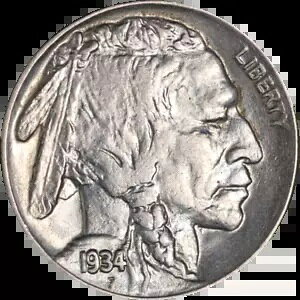 1934-P �o�b�t�@���[ �j�b�P�� Executive Coin Company �̂��������i