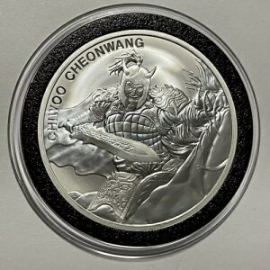 2018 Chiwoo Cheonwang Warrior ؍RC 1 gCIX .999 t@C Vo[ Eh _