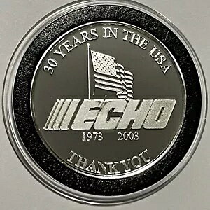 Echo Inc �č��� 30 �N Kioritz �R�C�� 1 �g���C�I���X .999 �t�@�C�� �V���o�[ ���E���h ���_��