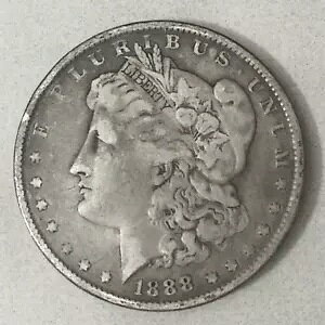 1888 P XF �����K�� �h�� 100 �Z���g �G�N�X�g���t�@�C�� 90% �V���o�[ EXTRAFINE US$1 �R�C�� #4948
