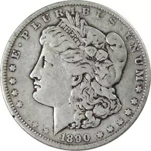 1890 K _[ F t@C 90% Vo[ $1 čRC RN^[YACe