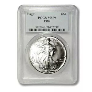 USA AJ Vo[ C[O 1 h 1987 PCGS MS 69