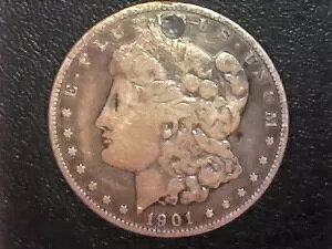 1901年 アメリカ 1ドル銀貨 モルガンダラー