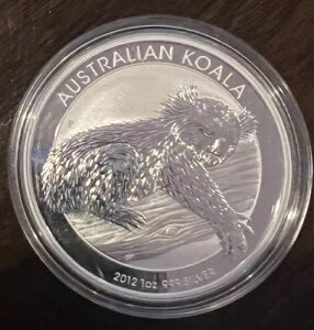2012 �I�[�X�g�����A KOALA 1 �I���X .999 �t�@�C�� �V���o�[ $1 �R�C���n��