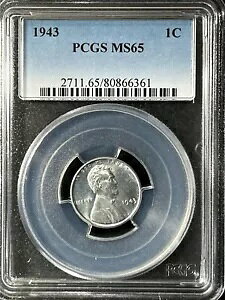 1943 1C J[ 1 Zg PCGS MS65 80866361