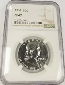 1963 v[t tN n[t_[ 90% Vo[ NGC PF 67 (41617-PROOF-OS)