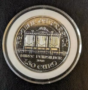 2018 1 オンス オーストリア フィルハーモニー銀貨 (BU)