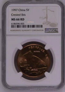 NGC MS 66 RD 1997 �����R�C���󏭓����g�L���� 5 ��